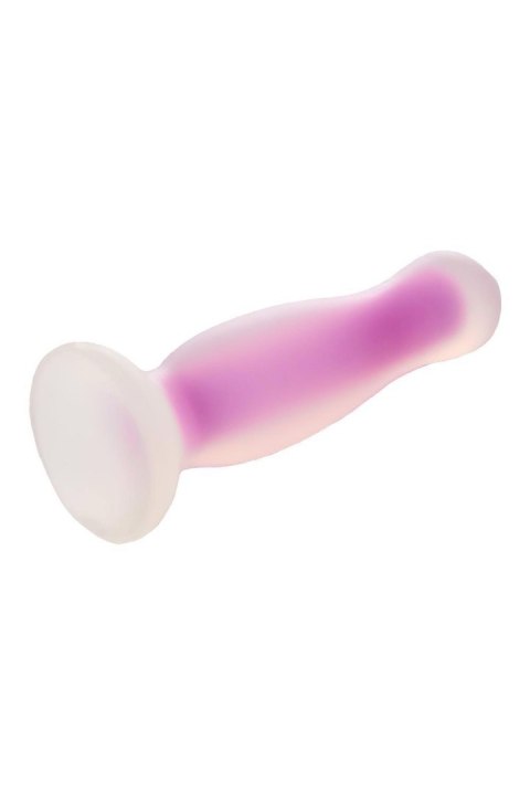 RADIANT SOFT SILICONE GLOW IN THE DARK PLUG MEDIUM PURPLE Dream Toys