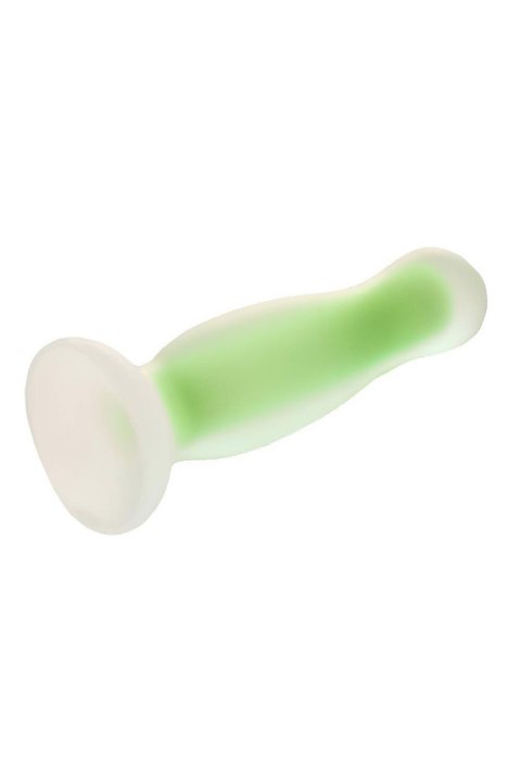 RADIANT SOFT SILICONE GLOW IN THE DARK PLUG SMALL GREEN Dream Toys