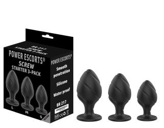 Screw Plug 3 pack silicone Power Escorts