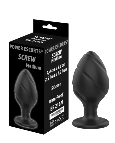 Screw Plug silicone medium Power Escorts