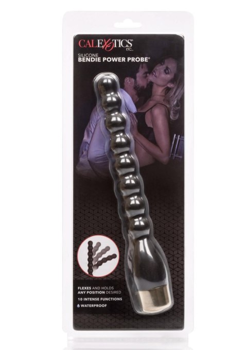 Silicone Bendie Power Probe Black Calexotics