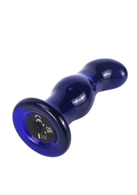 The Gleaming Glass Buttplug Blue ToyJoy