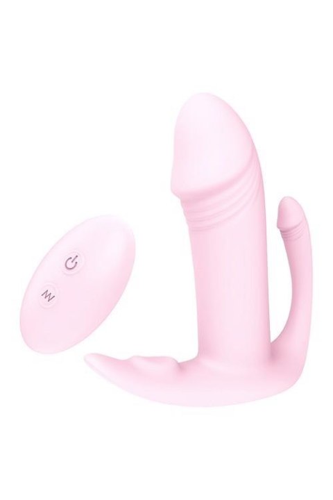 VIBES OF LOVE REMOTE TRI-PLEASURER PINK Dream Toys