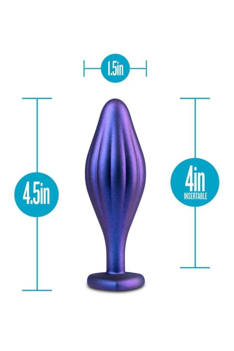 ANAL ADVENTURES MATRIX WAVY BLING PLUG SAPPHIRE Blush