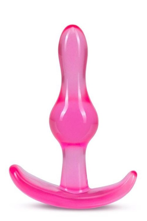 B YOURS CURVY ANAL PLUG PINK Blush