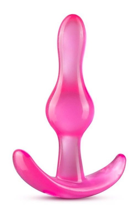 B YOURS CURVY ANAL PLUG PINK Blush