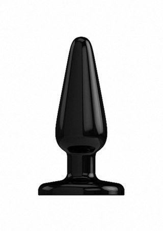 Butt Plug - Basic - 4 Inch - Black Plug & Play