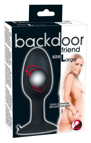 Large Silicone Plug Backdoor Friend