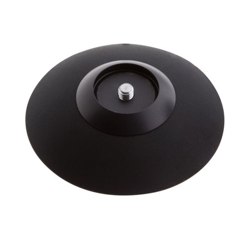 MALESATION Alu-Plug with suction cup medium, black Malesation