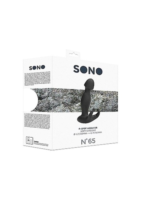 No. 65 - P-Spot Vibrator - Black Sono