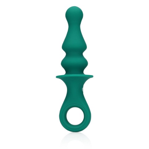 Pawn Shaped Anal Vibrator - Peacock Plume Loveline