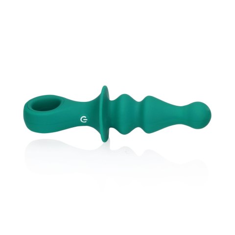 Pawn Shaped Anal Vibrator - Peacock Plume Loveline