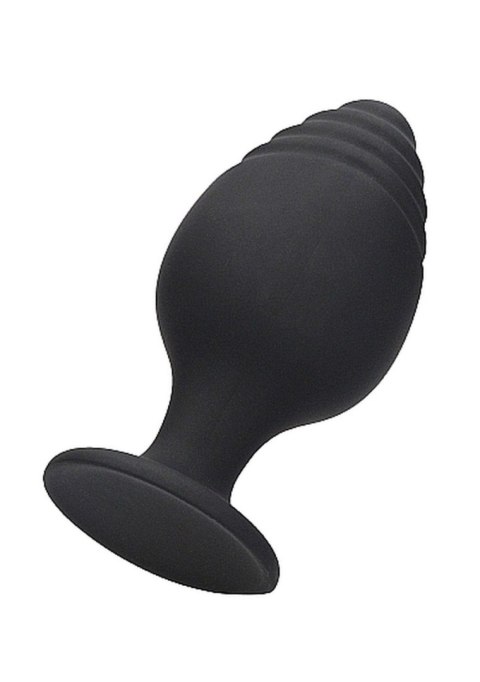 Rippled Butt Plug Set - Black Ouch!