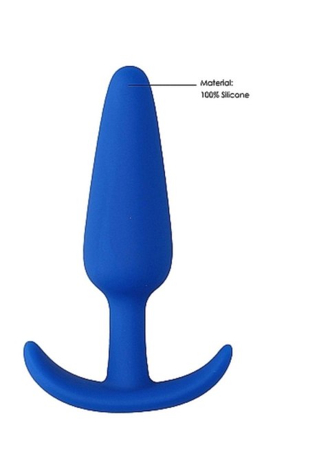 Slim Butt Plug - Blue ShotsToys