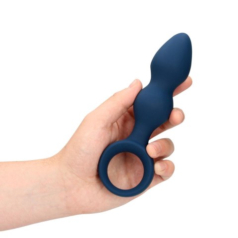 Teardrop Shaped Anal Plug - Large - Baltic Blue Loveline