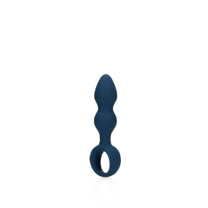 Teardrop Shaped Anal Plug - Small - Baltic Blue Loveline