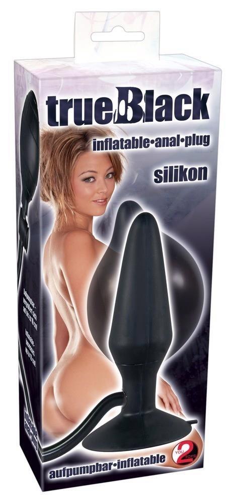 True Black inflatable Plug You2Toys