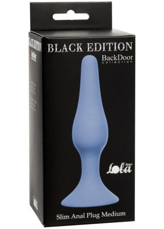 Plug-Slim Anal Plug Medium Blue Lola Toys