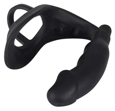 Vibrating Silicone Plug Black Velvets