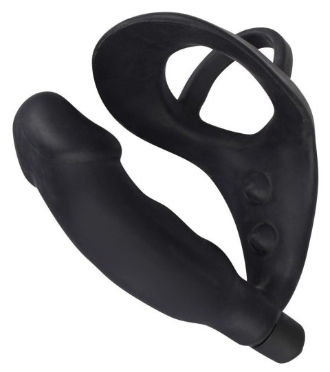 Vibrating Silicone Plug Black Velvets