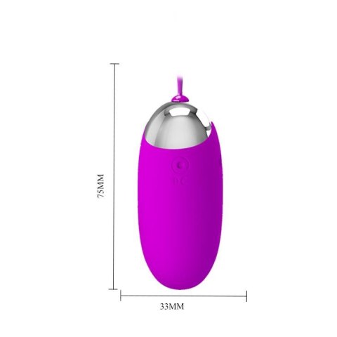 PRETTY LOVE - BERGER EGG 12 function vibrations Pretty Love