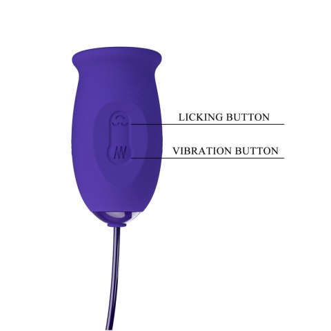 PRETTY LOVE - Daisy - Youth, 12 vibration functions 3 licking settings Memory function Pretty Love