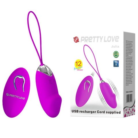 PRETTY LOVE -JULIA, 12 vibration functions Wireless remote control Pretty Love