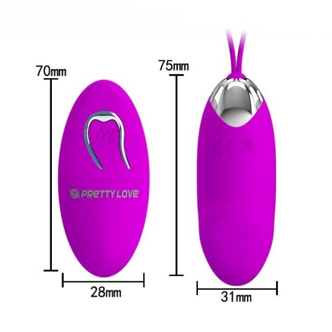 PRETTY LOVE -JULIA, 12 vibration functions Wireless remote control Pretty Love