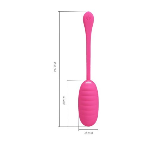 PRETTY LOVE - KIRK EGG Pink 12 function vibrations Pretty Love