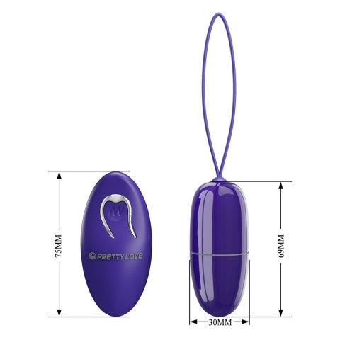 PRETTY LOVE - Selkie - Youth, 12 vibration functions Wireless remote control Pretty Love