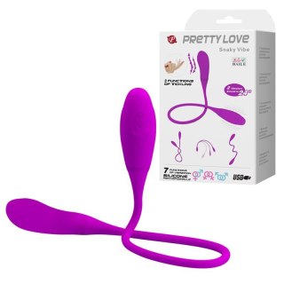 PRETTY LOVE -Snaky Vibe, 7 vibration functions 3 tickling functions Bendable Pretty Love