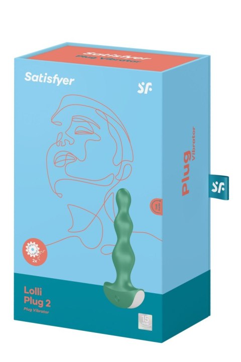 Plug - Vibrator Lolli Plug 2 Green Satisfyer