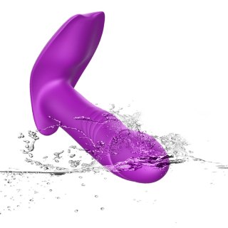 Stymulator - B - Series - Silicone Panty Vibrator USB 7 Function / Heating / Impact function B - Series Fox