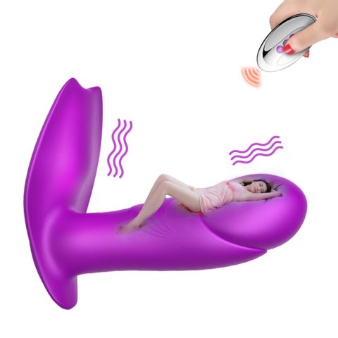 Stymulator - B - Series - Silicone Panty Vibrator USB 7 Function / Heating / Impact function B - Series Fox