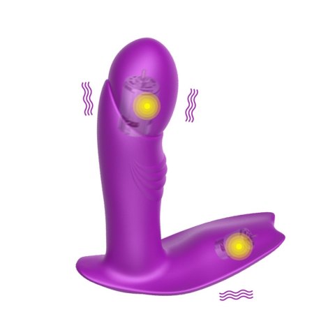 Stymulator - B - Series - Silicone Panty Vibrator USB 7 Function / Heating / Impact function B - Series Fox