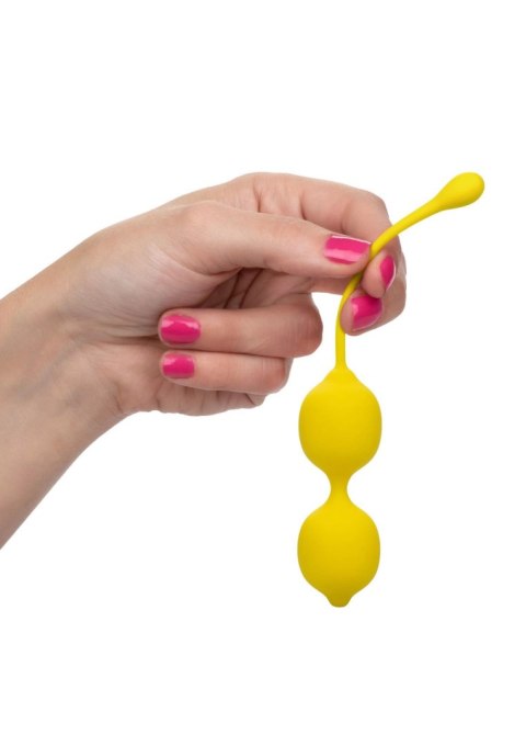 Kegel Training Set Lemon Yellow Calexotics