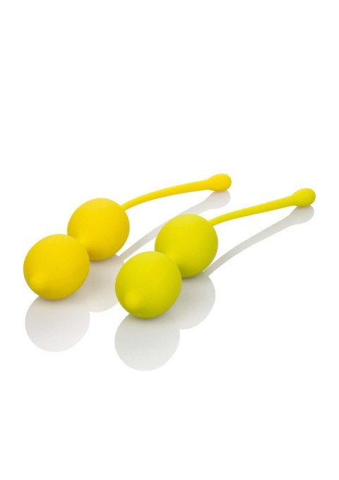 Kegel Training Set Lemon Yellow Calexotics