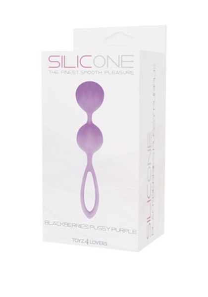 Kulki-PALLINE BLACKBERRIES PUSSY SILICONE PURPLE Toyz4lovers