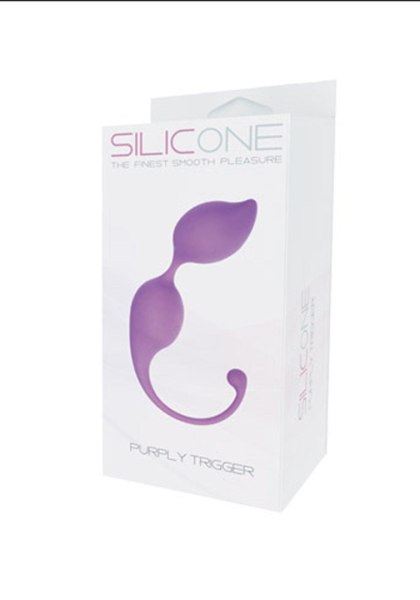 Kulki-PALLINE TRIGGER SILICONE PURPLY Toyz4lovers