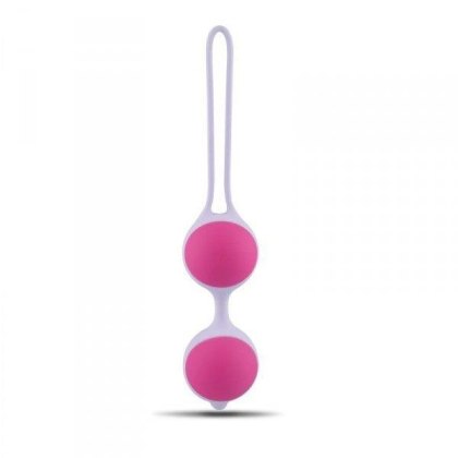 Kulki-Palline Vaginali Bi-Balls Double White Toyz4lovers