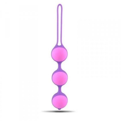 Kulki-Palline Vaginali Bi-Balls Triple Purple Toyz4lovers