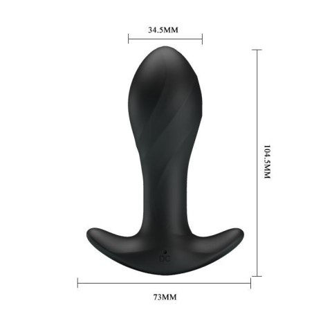 PRETTY LOVE - Anal Plug Massager 12 Functions USB Pretty Love