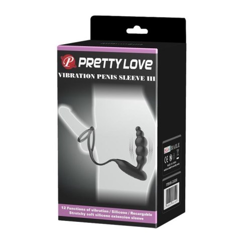 PRETTY LOVE - Vibration Penis Sleeve III Pretty Love