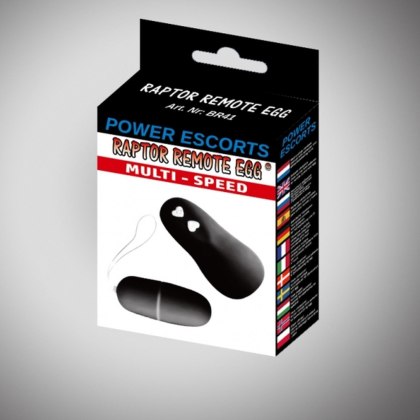 Raptor remote egg black remote egg Power Escorts