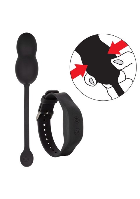 Wristband Remote Soft Kegel Black Calexotics