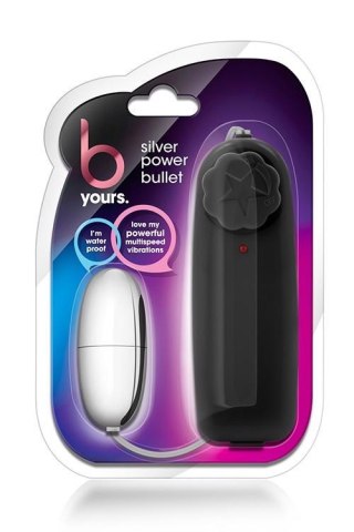 B YOURS SILVER POWER BULLET BLACK Blush