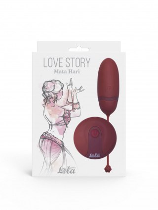 Egg with Remote Control Love Story Mata Hari Wine Red Lola Toys