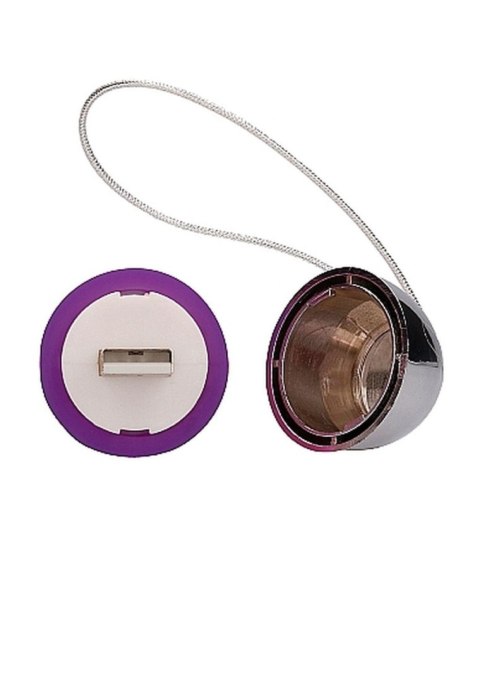 Ethan - Rechargeable Remote Control Vibrating Egg - Purple Simplicity