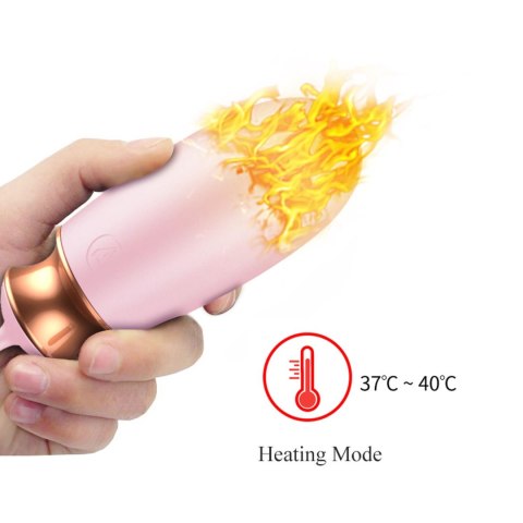 Jajko/wibr-Vibrating Silicone Love EGG USB 10 Function / Heating / Voice Control B - Series Fox