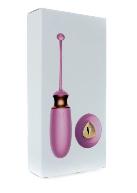 Jajko/wibr-Vibrating Silicone Love EGG USB 10 Function / Heating / Voice Control B - Series Fox